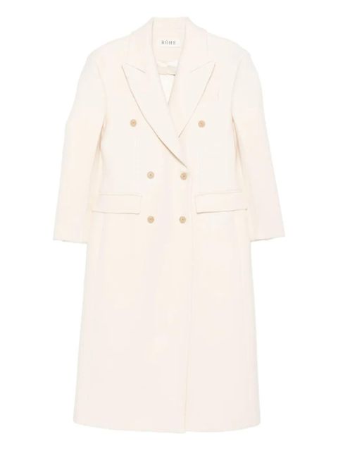Róhe double-breasted coat - White - zdjęcie produktu nr 1