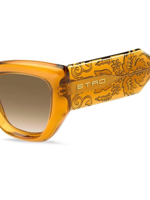 ETRO Paisley cat-eye sunglasses - Yellow