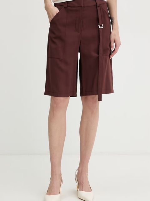 Patrizia Pepe szorty eleganckie damskie z wiskozy - zdjęcie produktu nr 1