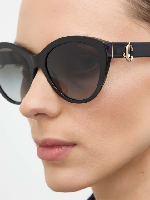 Jimmy Choo okulary przeciwsłoneczne damskie kolor czarny 0JC5007 - zdjęcie produktu nr 2