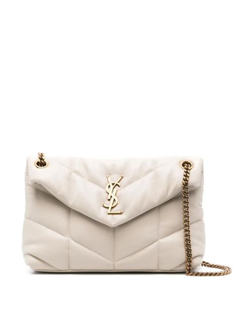 Saint Laurent small LouLou monogram shoulder bag - Neutrals - zdjęcie produktu nr 1