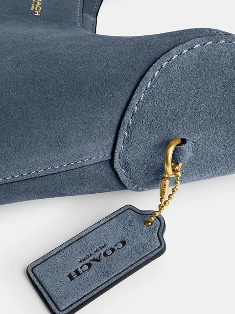 Coach torebka zamszowa Brooklyn