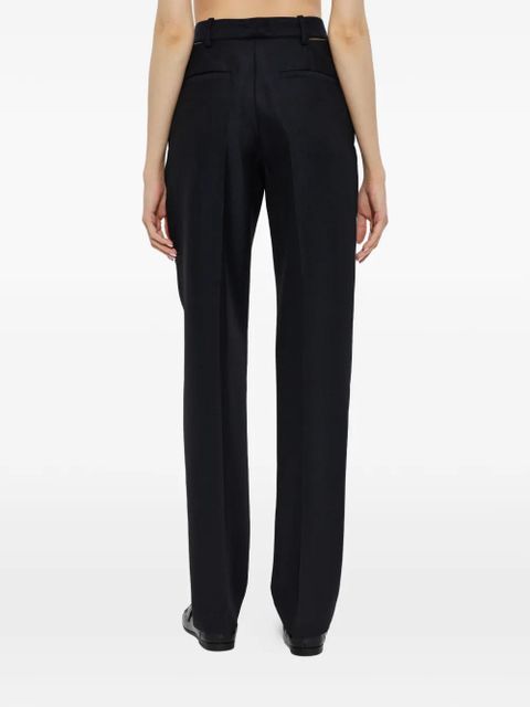 Jil Sander cut-out wool trousers - Black