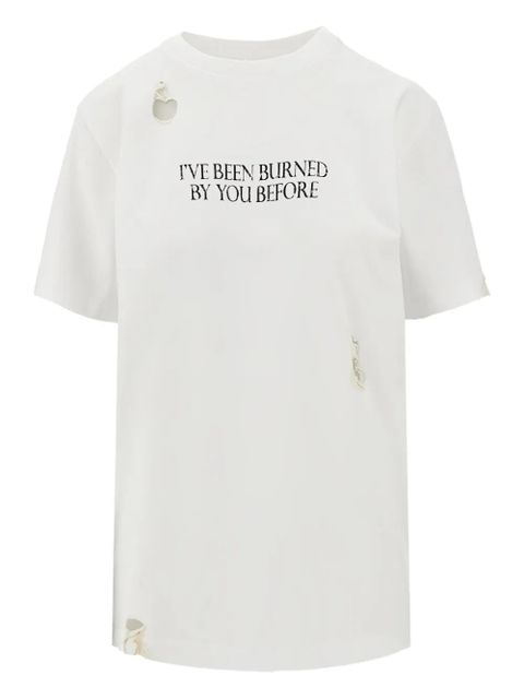 Coperni x Disney Burned By You Before T-shirt - White - zdjęcie produktu nr 1