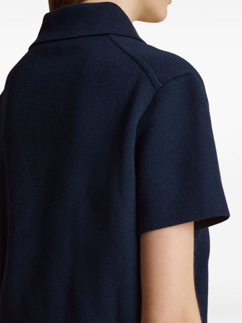 KHAITE Gulliame knitted top - Blue