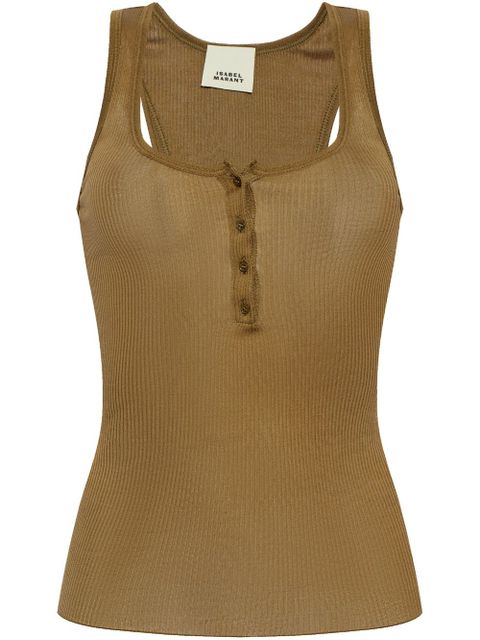 ISABEL MARANT Louisali vest - Green - zdjęcie produktu nr 1