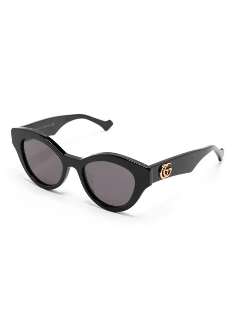 Gucci Eyewear cat-eye tinted sunglasses - Black - zdjęcie produktu nr 2
