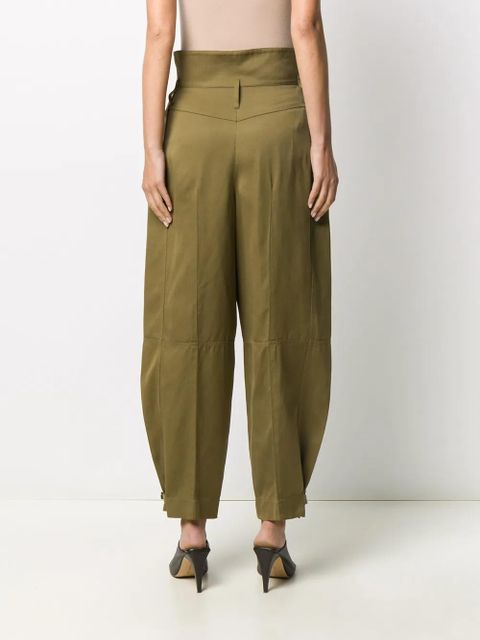 Givenchy high-waisted military trousers - Green - zdjęcie produktu nr 2
