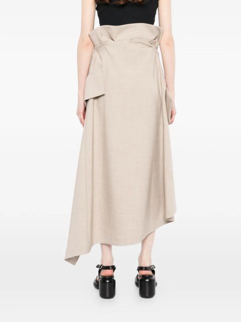 A.W.A.K.E. Mode asymmetric skirt - Neutrals
