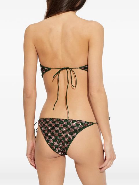 Oséree sequin bikini - Green
