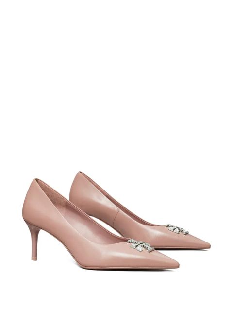 Tory Burch Eleanor logo-detail pumps - Pink - zdjęcie produktu nr 2