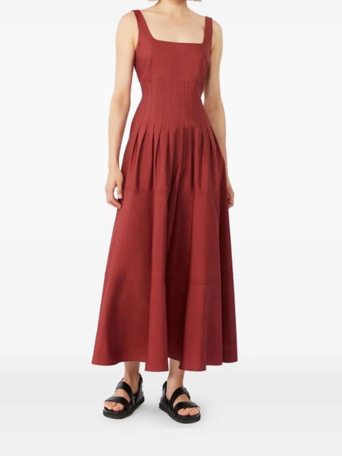 Max Mara pleated dress - Red - zdjęcie produktu nr 2