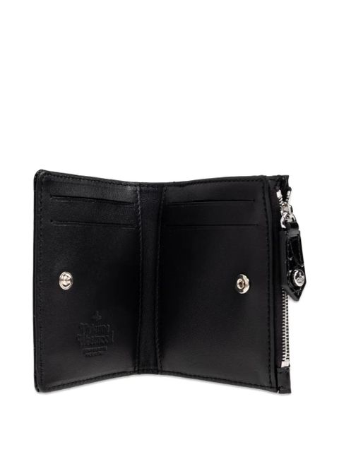 Vivienne Westwood embossed logo wallet - Black