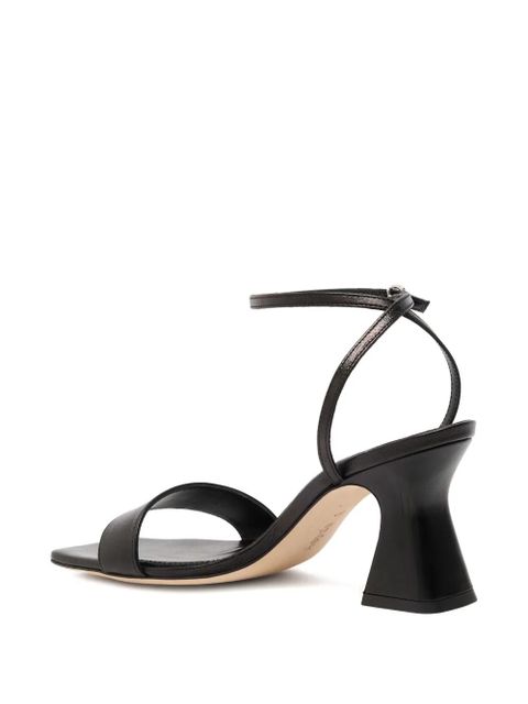 Aeyde Fenna flared-heel ankle-strap sandals - Black - zdjęcie produktu nr 2