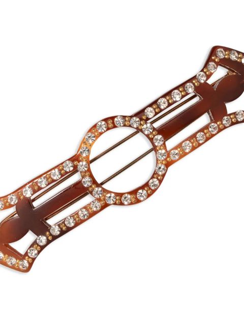 Jennifer Behr Magdaleine hair clip - Brown - zdjęcie produktu nr 2