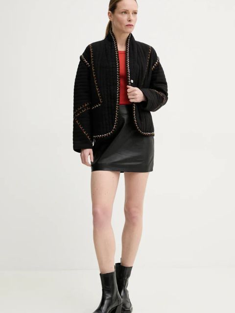 Marc O'Polo top bawełniany kolor czerwony 503211250011