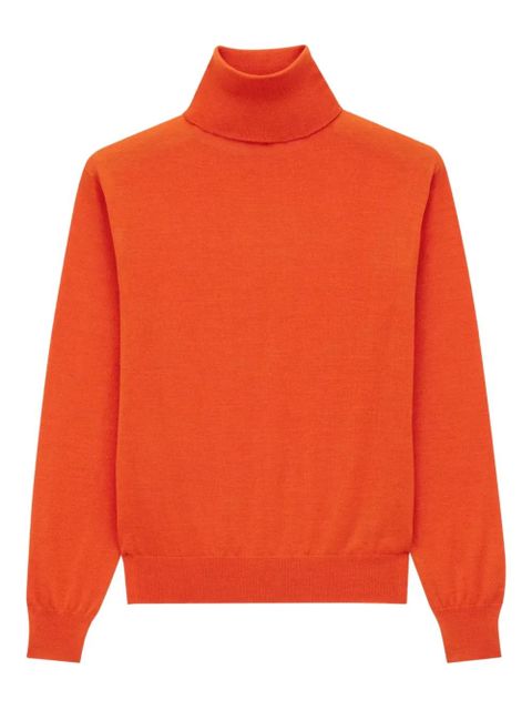 Saint Laurent turtleneck sweater - Orange - zdjęcie produktu nr 1