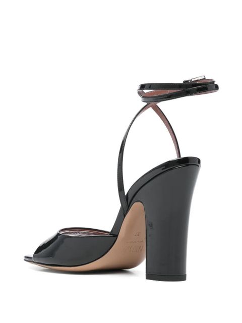 Paris Texas 105mm Lara sandals - Black