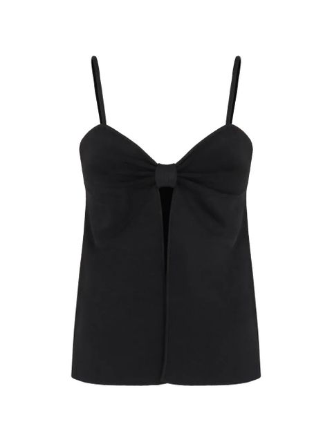 Cult Gaia Lennonheart-neckline top - Black - zdjęcie produktu nr 1