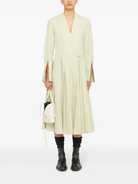 Jil Sander small Curve cross body bag - White - zdjęcie produktu nr 2