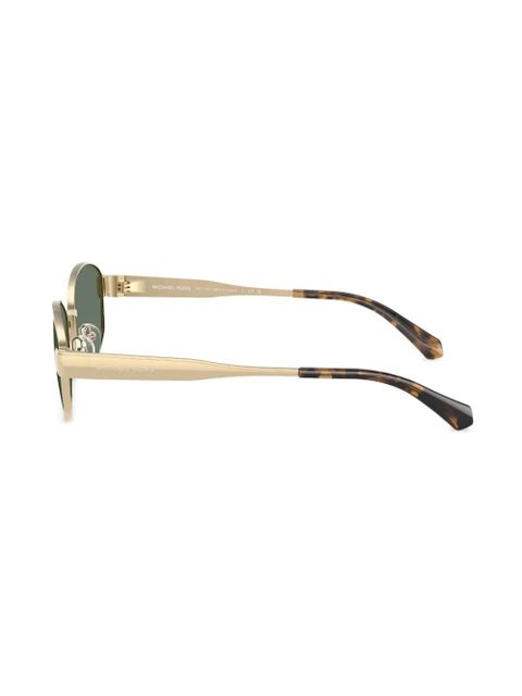 Michael Kors oval-frame sunglasses - Gold