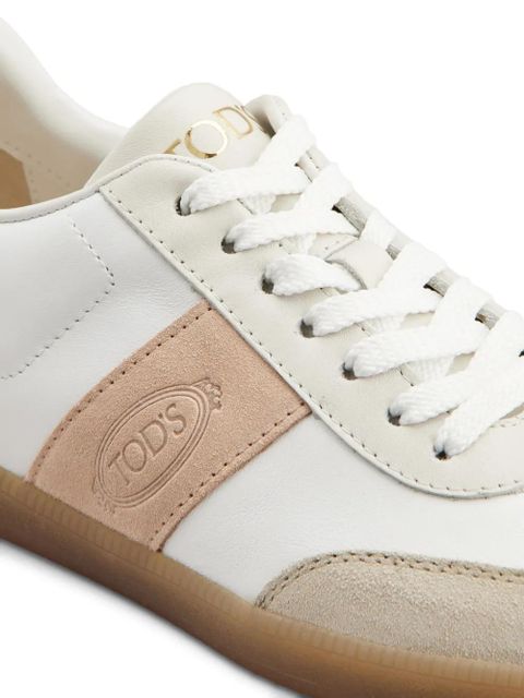 Tod's two-tone sneakers - White