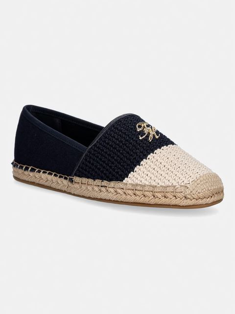 Tommy Hilfiger espadryle damskie TH SCRIPT CROCHET ESPADRILLE - zdjęcie produktu nr 1