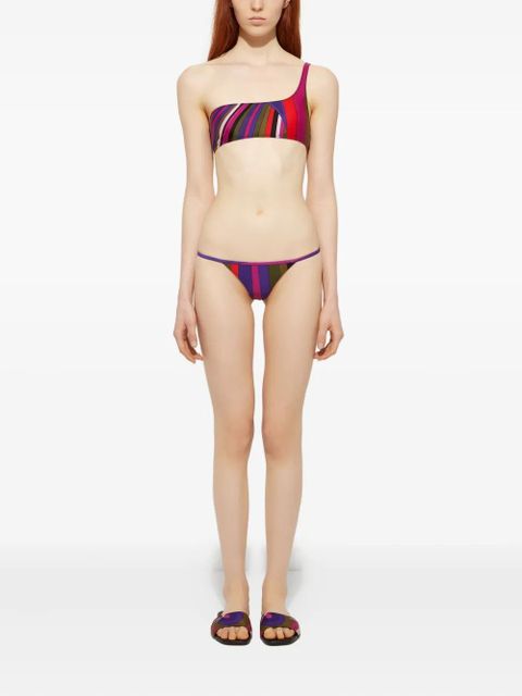 PUCCI print one-shoulder bikini top - Purple - zdjęcie produktu nr 2