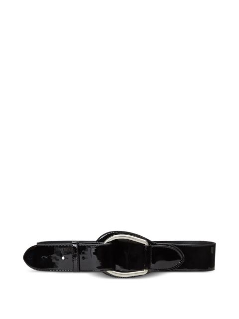 Lauren Ralph Lauren oval-buckle belt - Black - zdjęcie produktu nr 1