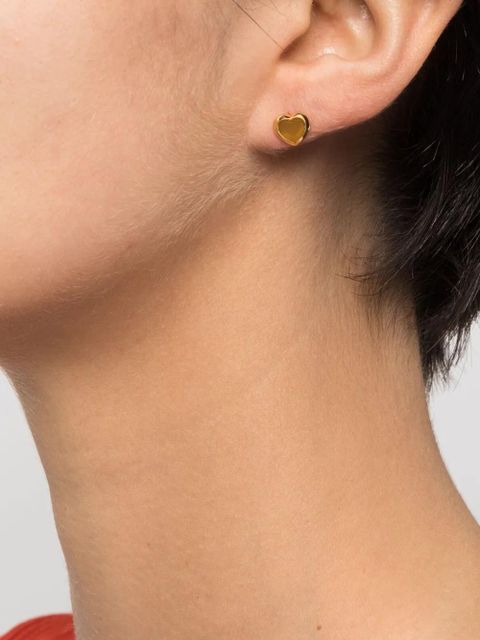 Missoma Jelly heart-cut gemstone earrings - Gold - zdjęcie produktu nr 2