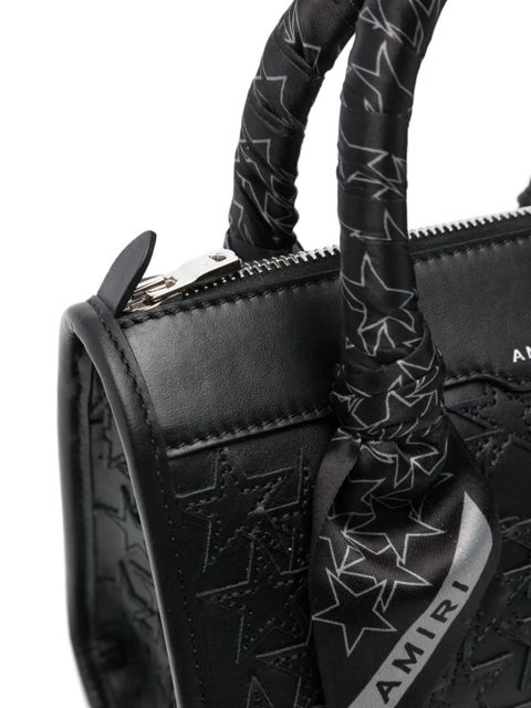AMIRI micro Stars Triangle cross body bag - Black