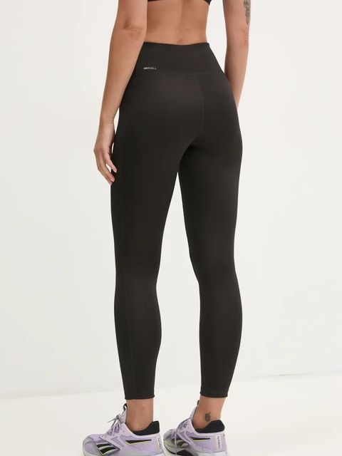 Puma legginsy treningowe Essentials kolor czarny gładkie 525899