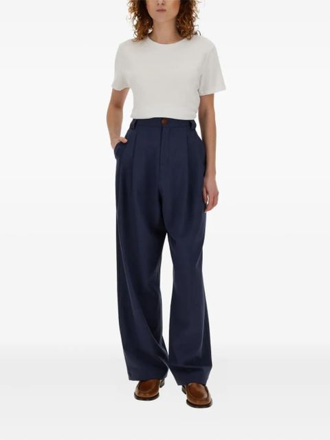 Alysi pleated trousers - Blue - zdjęcie produktu nr 2