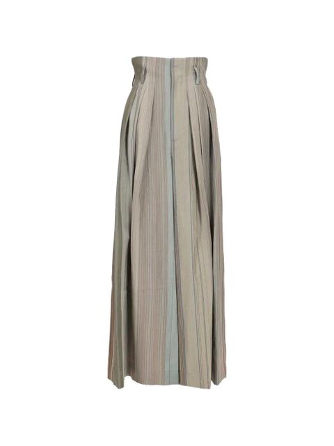 Vivienne Westwood striped bag trousers - Neutrals - zdjęcie produktu nr 1