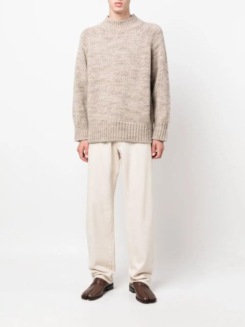 Maison Margiela Botanical Dye crew-neck jumper - Neutrals - zdjęcie produktu nr 2
