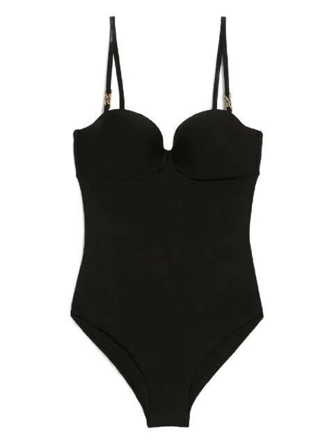 Max Mara Chantal detachable-straps swimsuit - Black - zdjęcie produktu nr 1