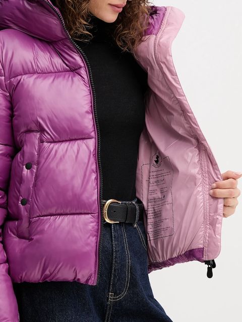 Save The Duck kurtka BIDDY kolor fioletowy zimowa D31989W.LOVE21