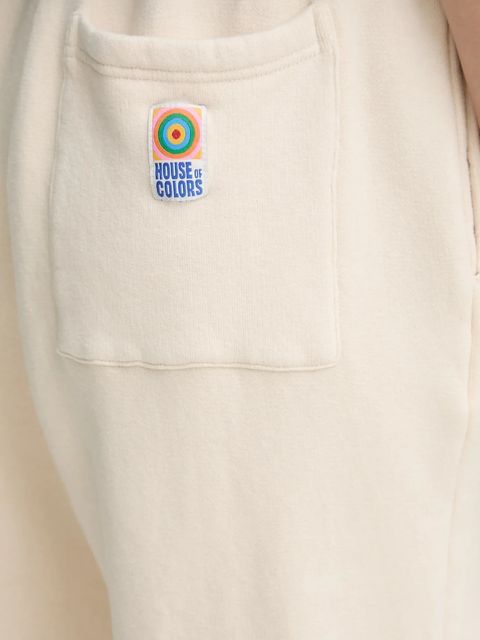 American Vintage spodnie dresowe damskie kolor beżowy gładkie FIK05A