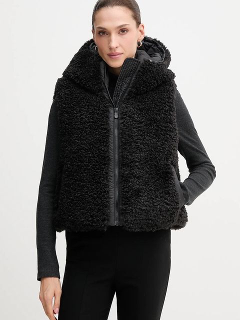 Save The Duck bezrękawnik AYLA kolor czarny zimowy D82501W.CURL21 - zdjęcie produktu nr 1