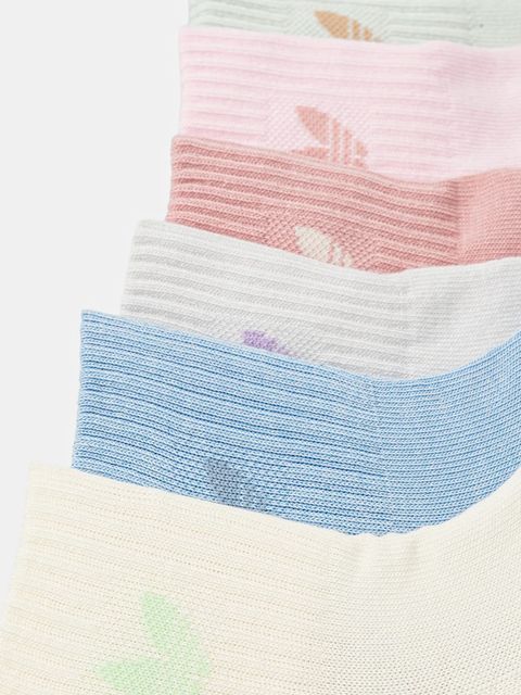 adidas Originals skarpetki 6-pack damskie kolor różowy JV8602