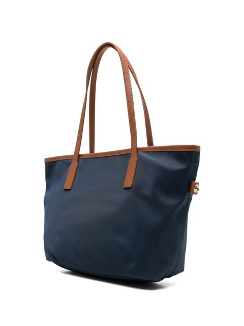 MC2 Saint Barth embroiderd-logo tote bag - Blue
