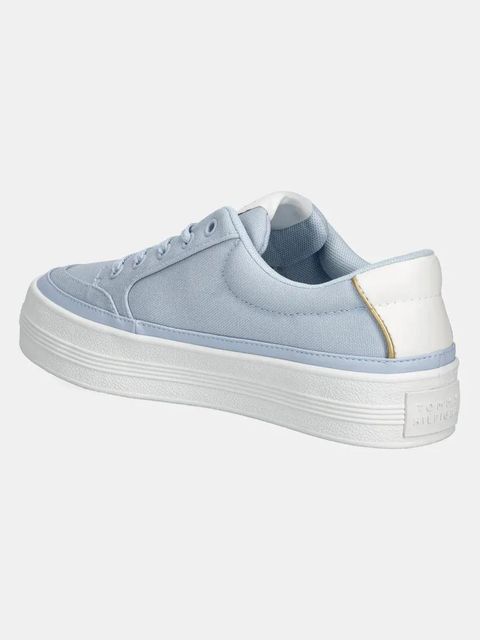 Tommy Hilfiger tenisówki ESSENTIAL VULC TEXTILE SNEAKER damskie kolor niebieski FW0FW08323