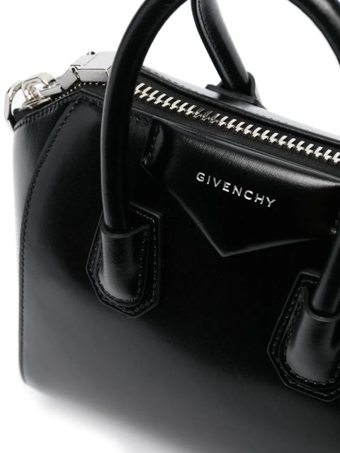 Givenchy Antigona logo-lettering tote bag - Black