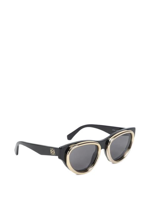 LOEWE mini Anagram Swan sunglasses - Black - zdjęcie produktu nr 2