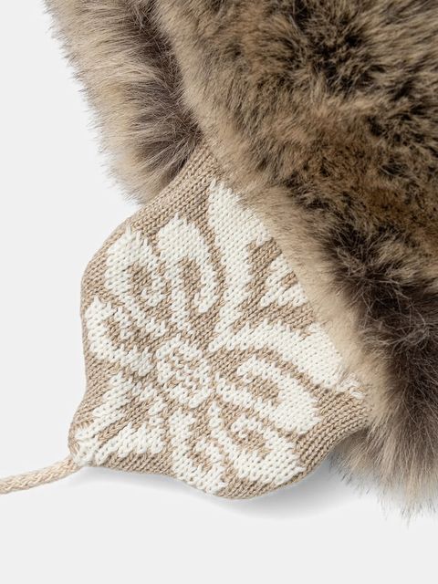 Answear.LAB czapka kolor beżowy