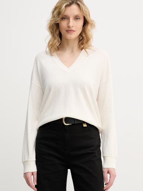 United Colors of Benetton sweter damski z dodatkiem wełny - zdjęcie produktu nr 2