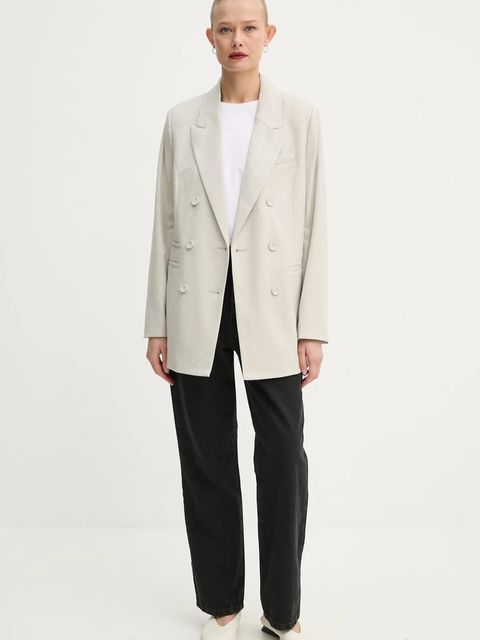 Bruuns Bazaar marynarka z domieszką wełny - zdjęcie produktu nr 2