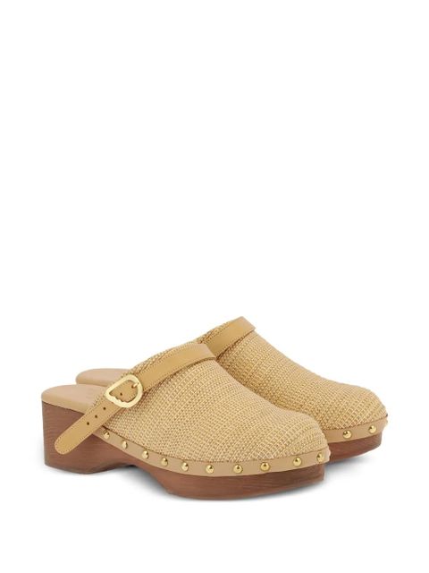 Ancient Greek Sandals Classic studded buckle clogs - Neutrals - zdjęcie produktu nr 2