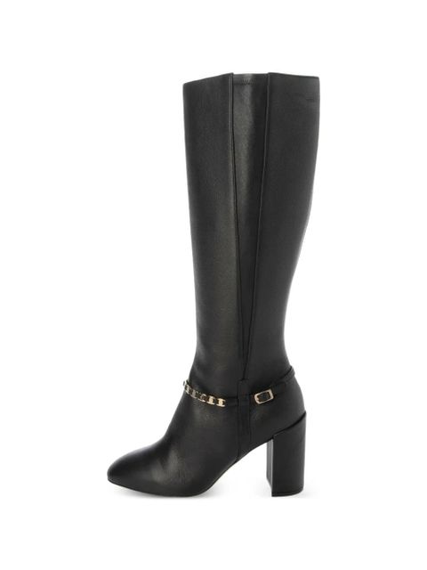 Ferragamo chain-strap boots - Black - zdjęcie produktu nr 1