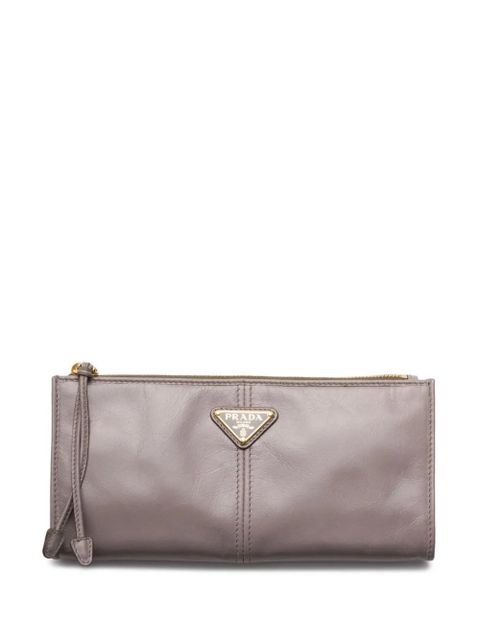 Prada leather pouch bag - Pink - zdjęcie produktu nr 1